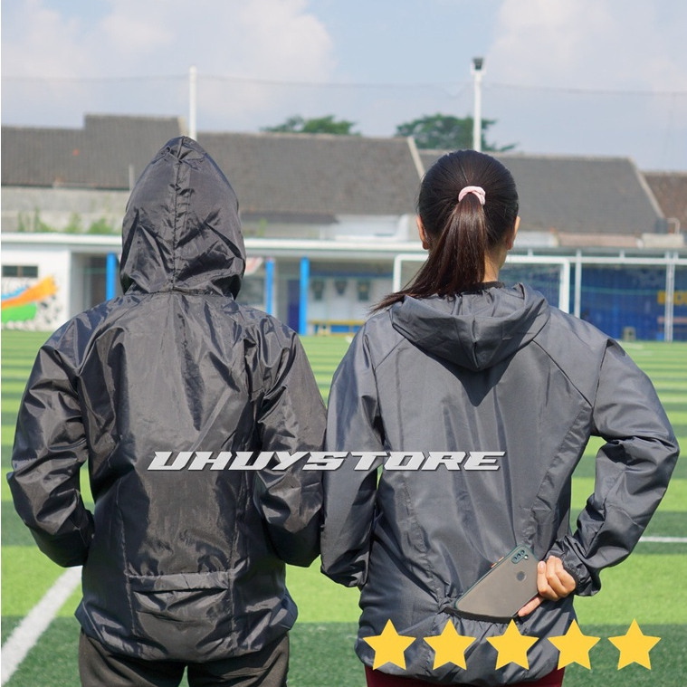 JAKET JOGGING PARASUT WANITA KOREA, JAKET JOGGING PARASIT PRIA TEBAL