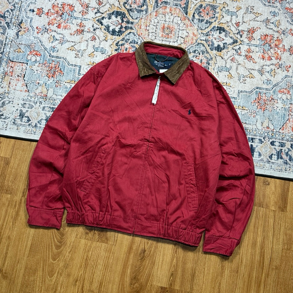 POLO RALPH LAUREN HARRINGTON JACKET WITH CORDUROY POLAR SECOND
