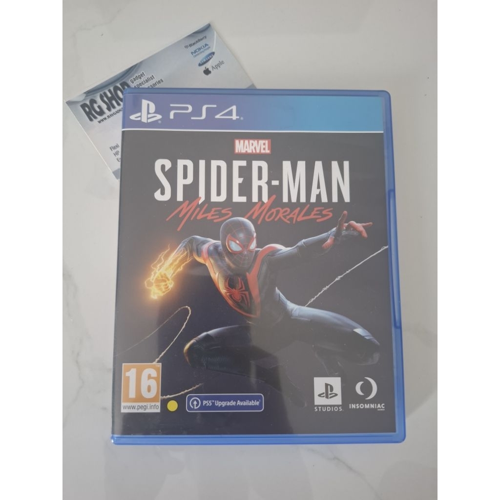 BD PS4 Spiderman Miles Morales Second Mulus