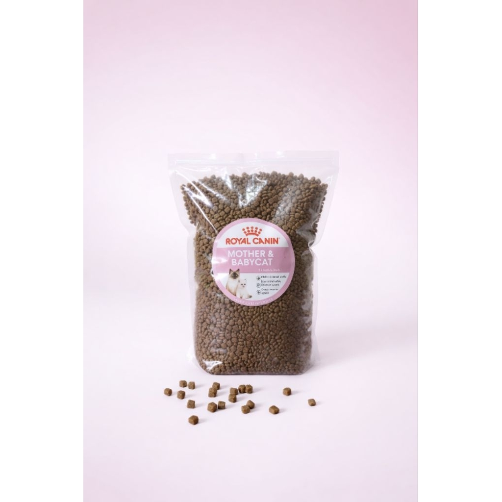 [Paw Elite] Royal Canin Mother & Babycat Repack 1 Kg | Makanan Induk Hamil Menyusui & Anak Kucing 1 