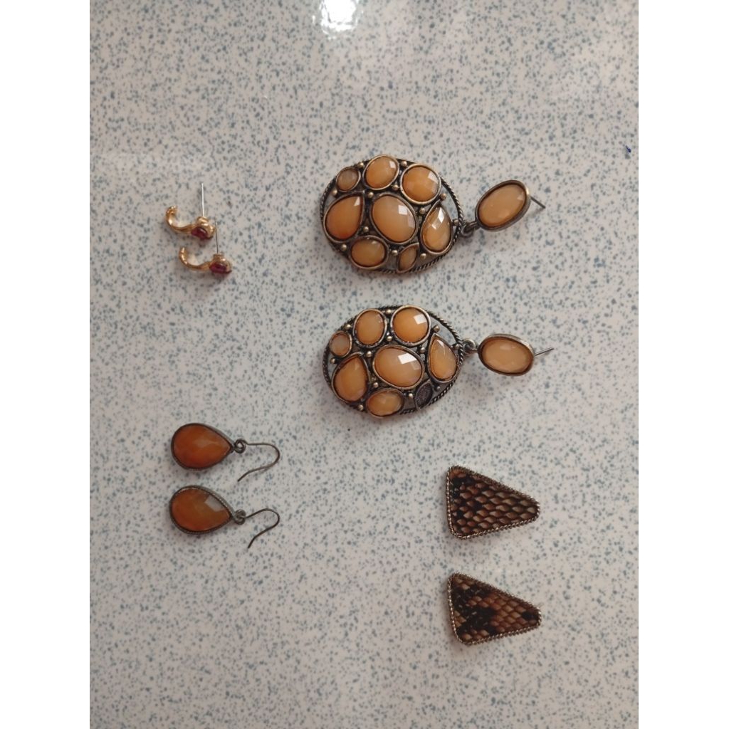 preloved anting mainan termurah paketan isi 4