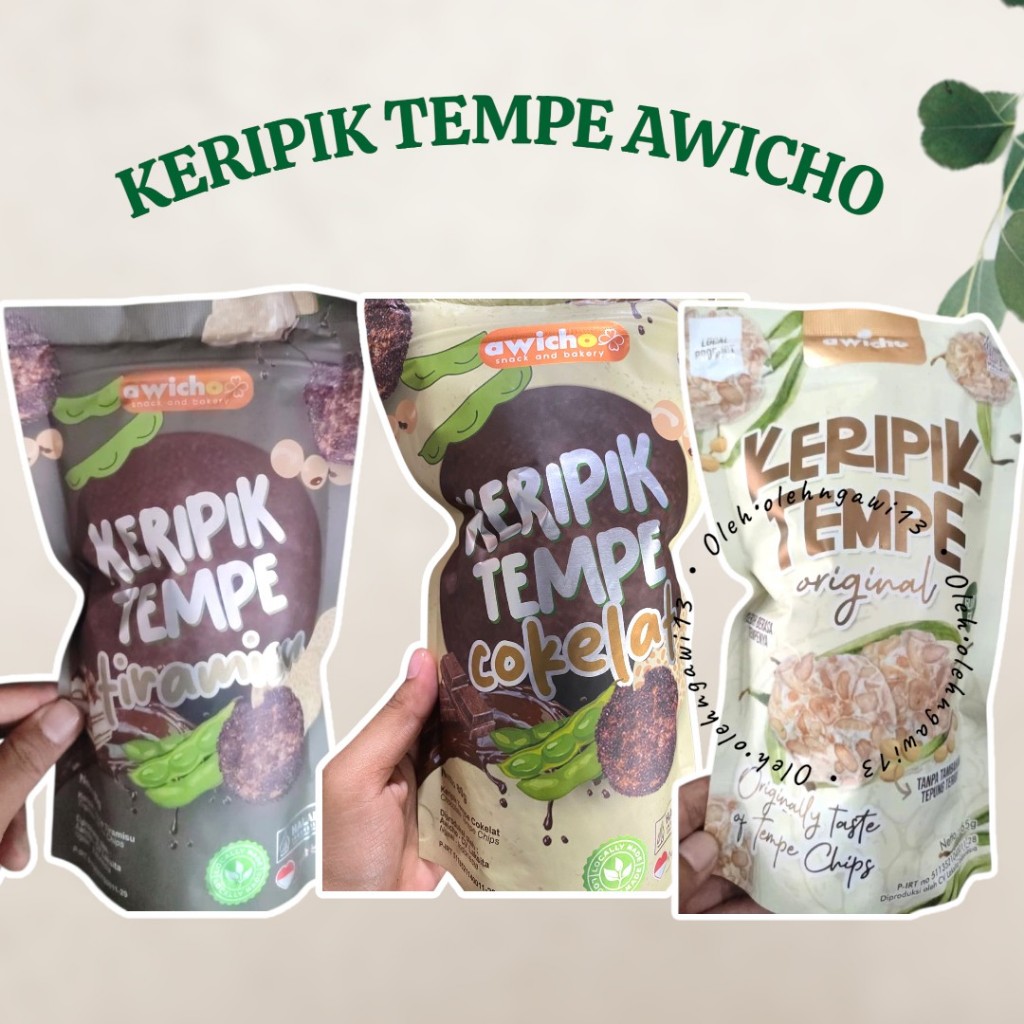 Keripik tempe coklat, coklat tempe, awicho, oleh oleh ngawi, keripik tempe