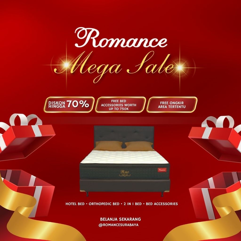 Romance Springbed - Kasur R140 Plushtop