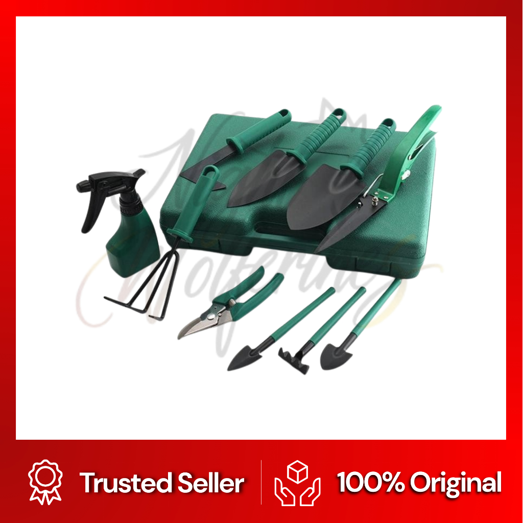 Set (10 Pcs) Pelengkapan Alat Berkebun / Peralatan Berkebun