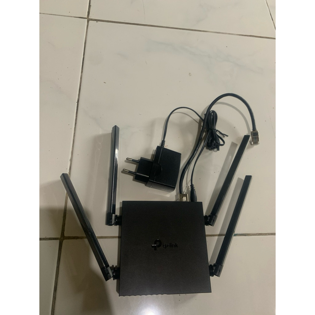 router TP LINK AC 1200 dual band bekas