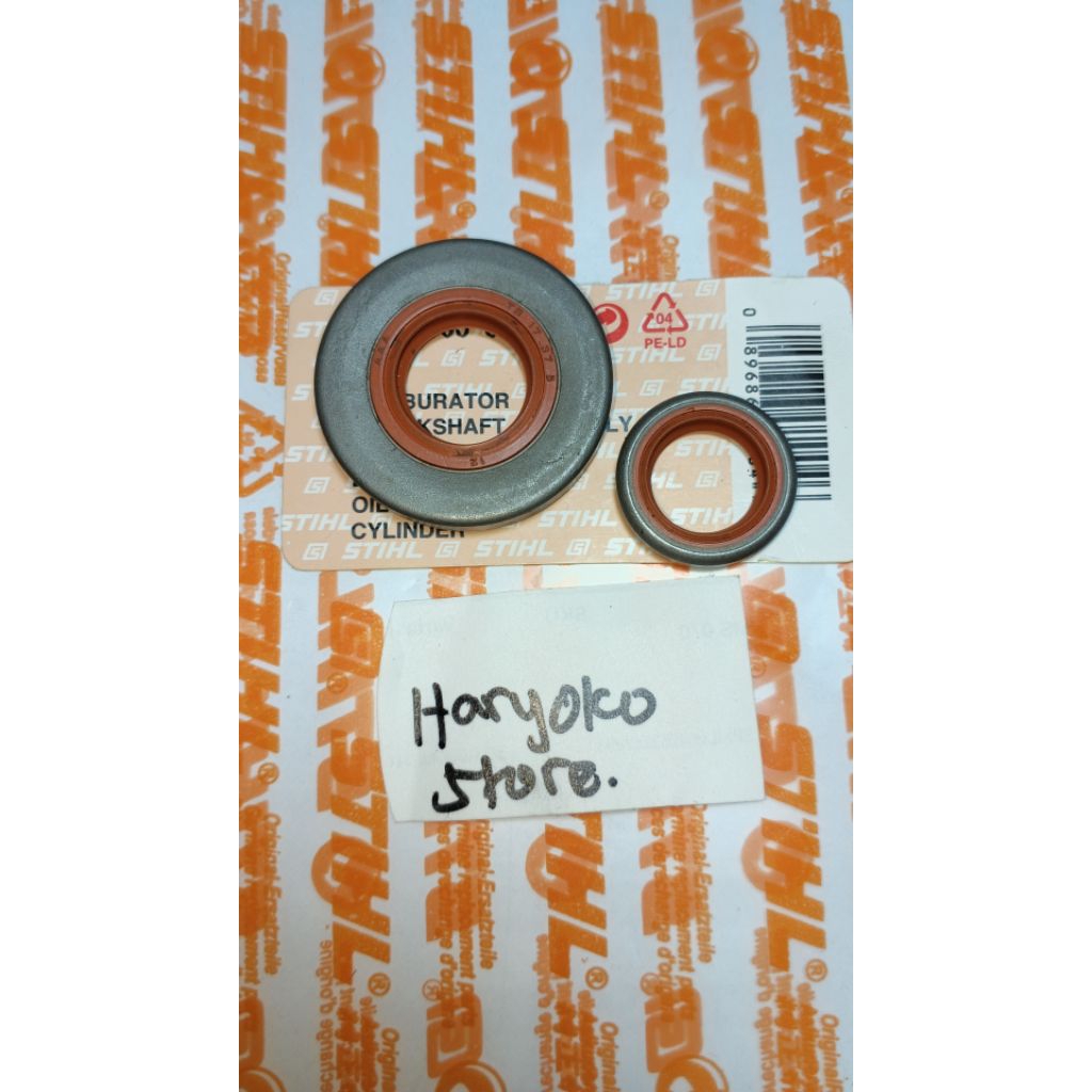oil seal askrup ms382 oil seal crankshaft 382 besar kecil seal askrup 382 original stihl