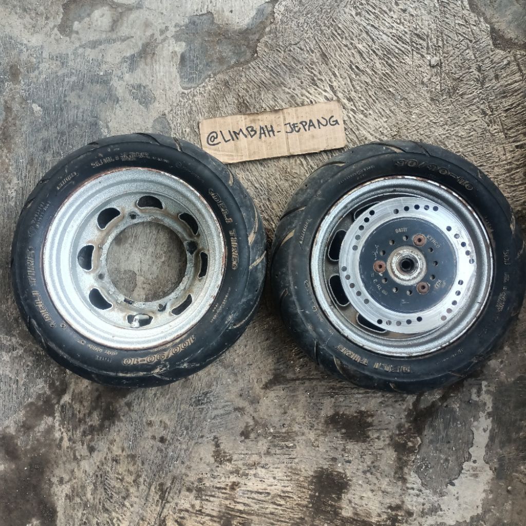 velg kymco metica trend ring 10 original second