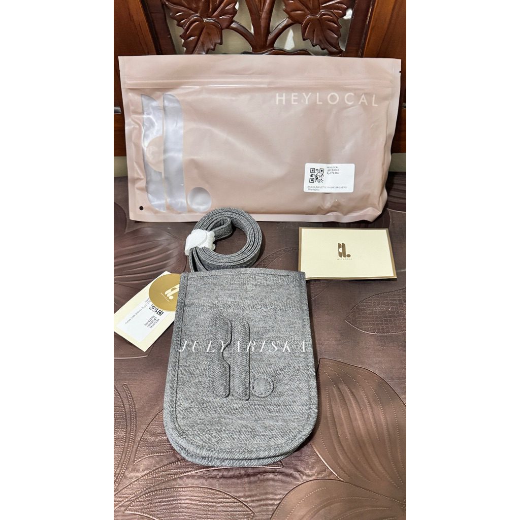 READY NEW BLEUETTE PHONE BAG,HLC TOTEBAG, KYOTO TOTEBAG, TOKYO HOBO BAG BEIGE - HEYLOCAL