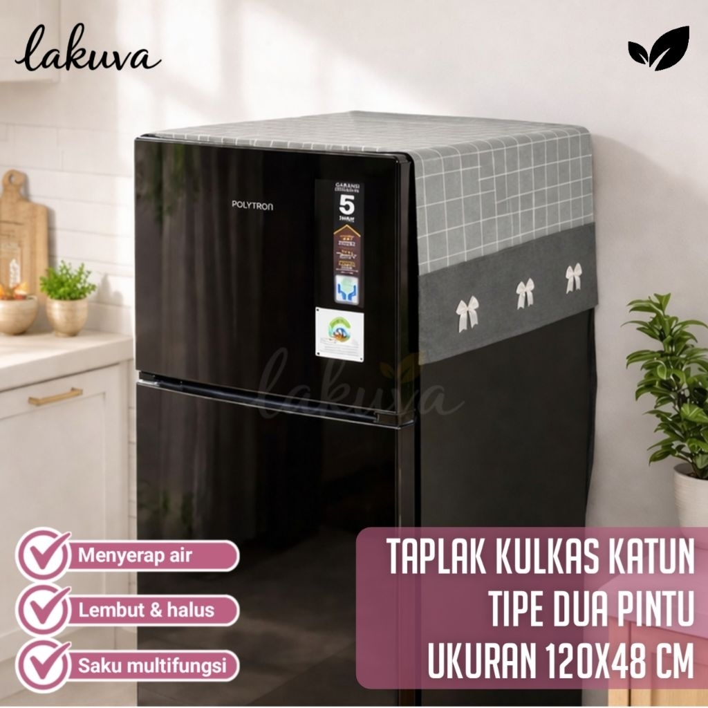 Lakuva - TAPLAK KULKAS 2 PINTU - TAPLAK MINIMALIS - TAPLAK KULKAS AESTHETIC - TAPLAK KOMBINASI