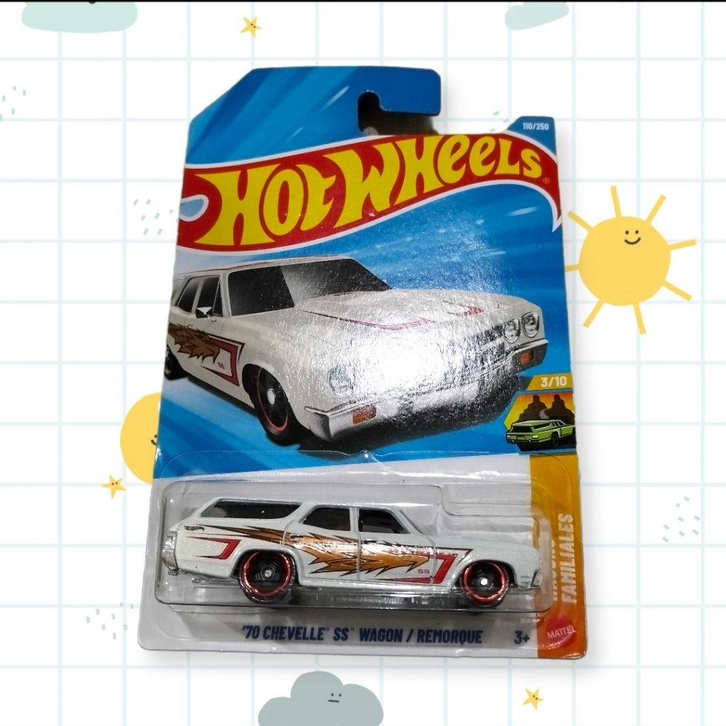 Hot Wheels '70 Chevelle SS Wagon / Remorque
