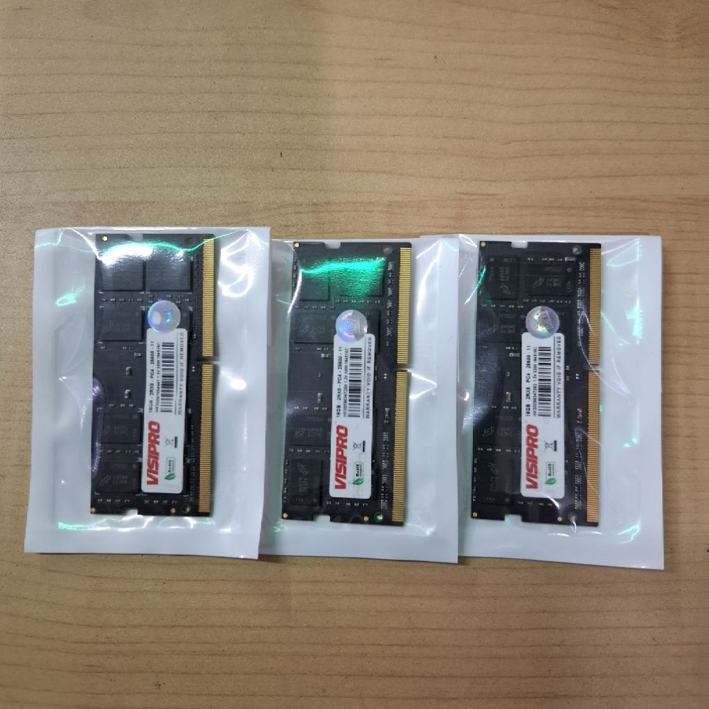 RAM DDR4 VISIPRO 16GB PC4 25600 - RAM LAPTOP VISIPRO 16GB DDR4 LIKE NEW