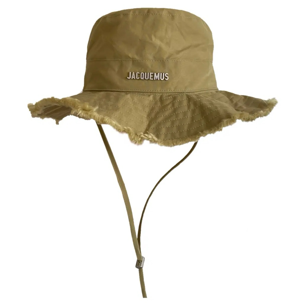 Jacquemus Green Le Bob Artichaut Bucket Hat Authentic