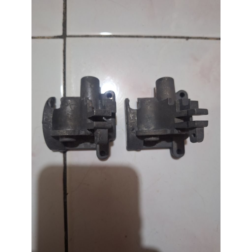 breket spion dudukan spion dudukan handle rem suzuki rc80 rc100 old original nos