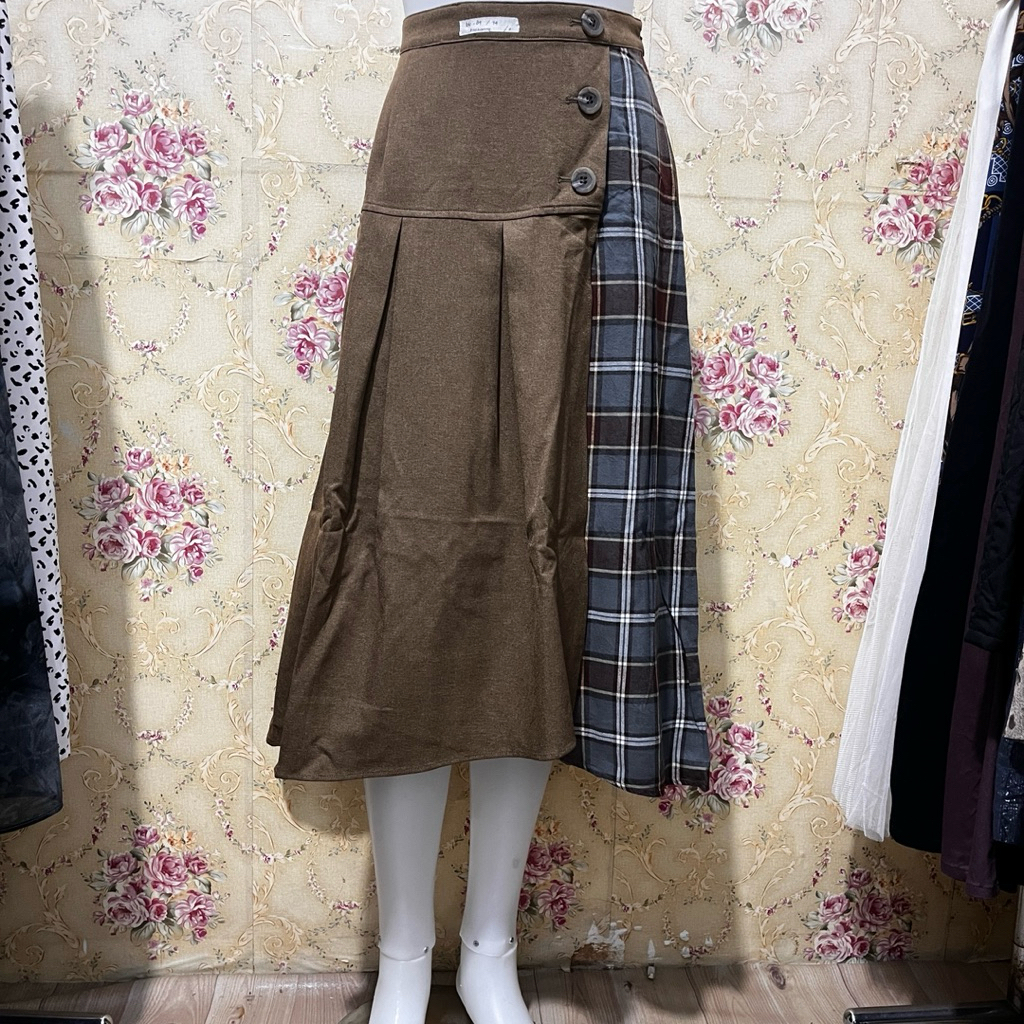rok twotone cantik katharine rose