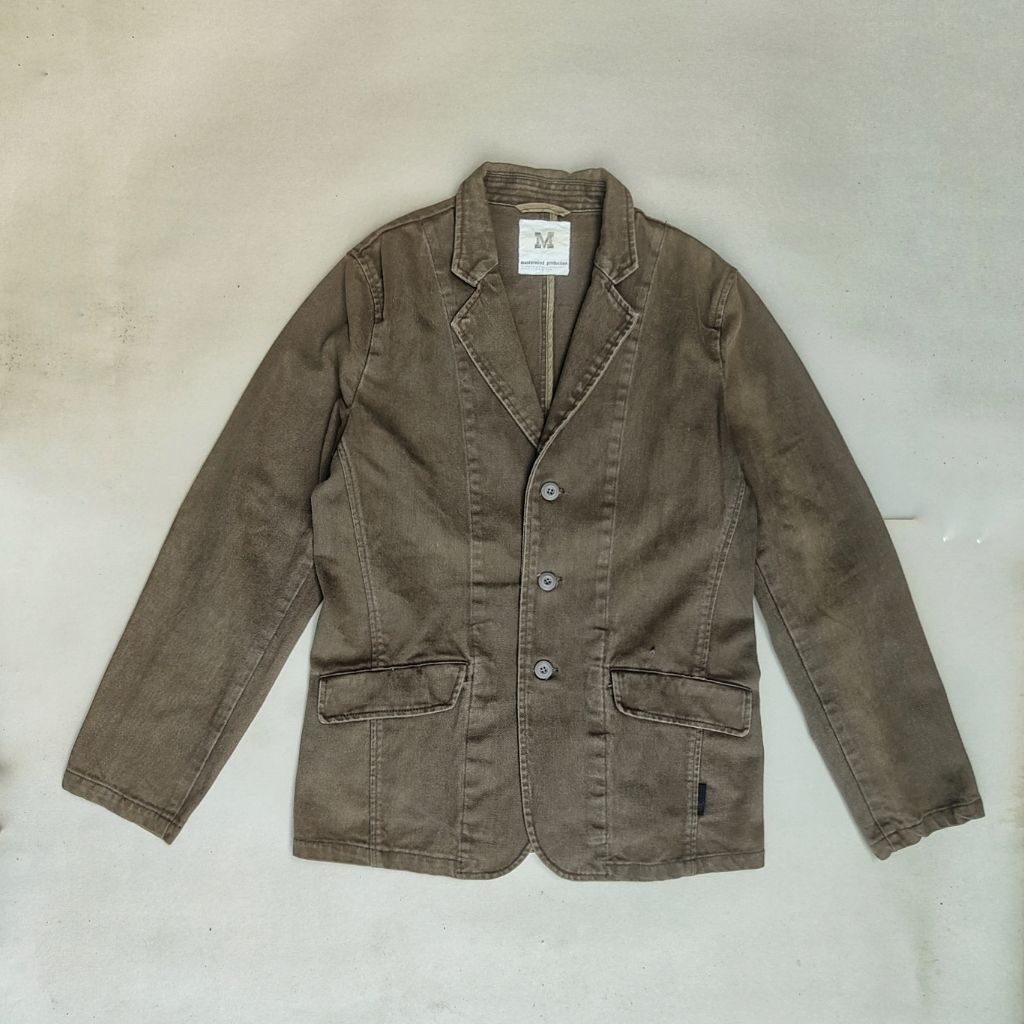 Vintage denim blazer/ jacket Mastermind japan