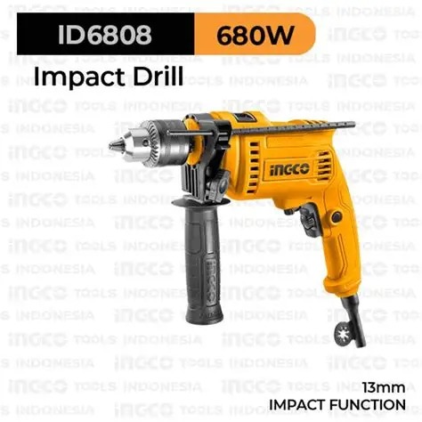 (CG) MESIN BOR 13MM 680W INGCO