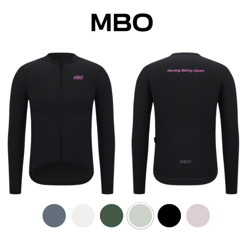 MBO MEN Long Jersey MBO C140 Cycling Jersey Sepeda Training Racing Professional Jersey