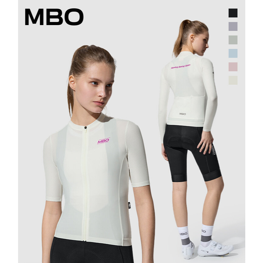 MBO WOMEN Short Jersey MBO C110 /  LONG MBO C150 Professional Cycling Jersey Sepeda Training Racing
