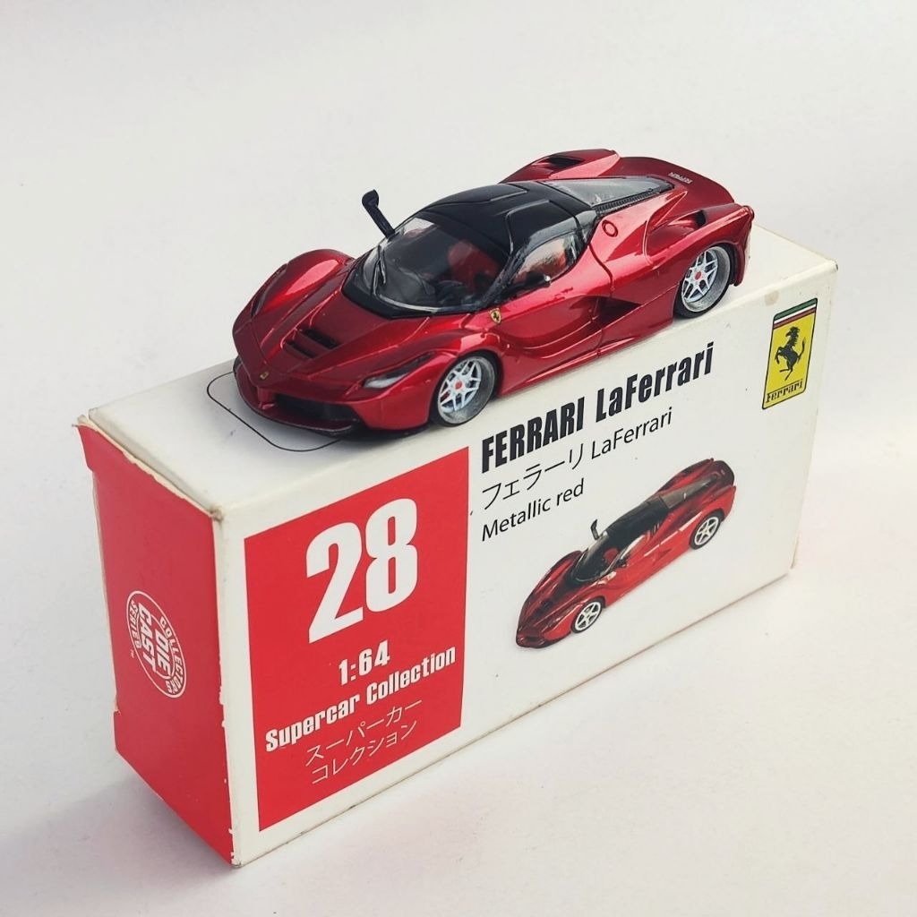 Kyosho OEM 1/64 Ferrari LaFerrari Metallic Red Japan Blind Box Supercar Collection