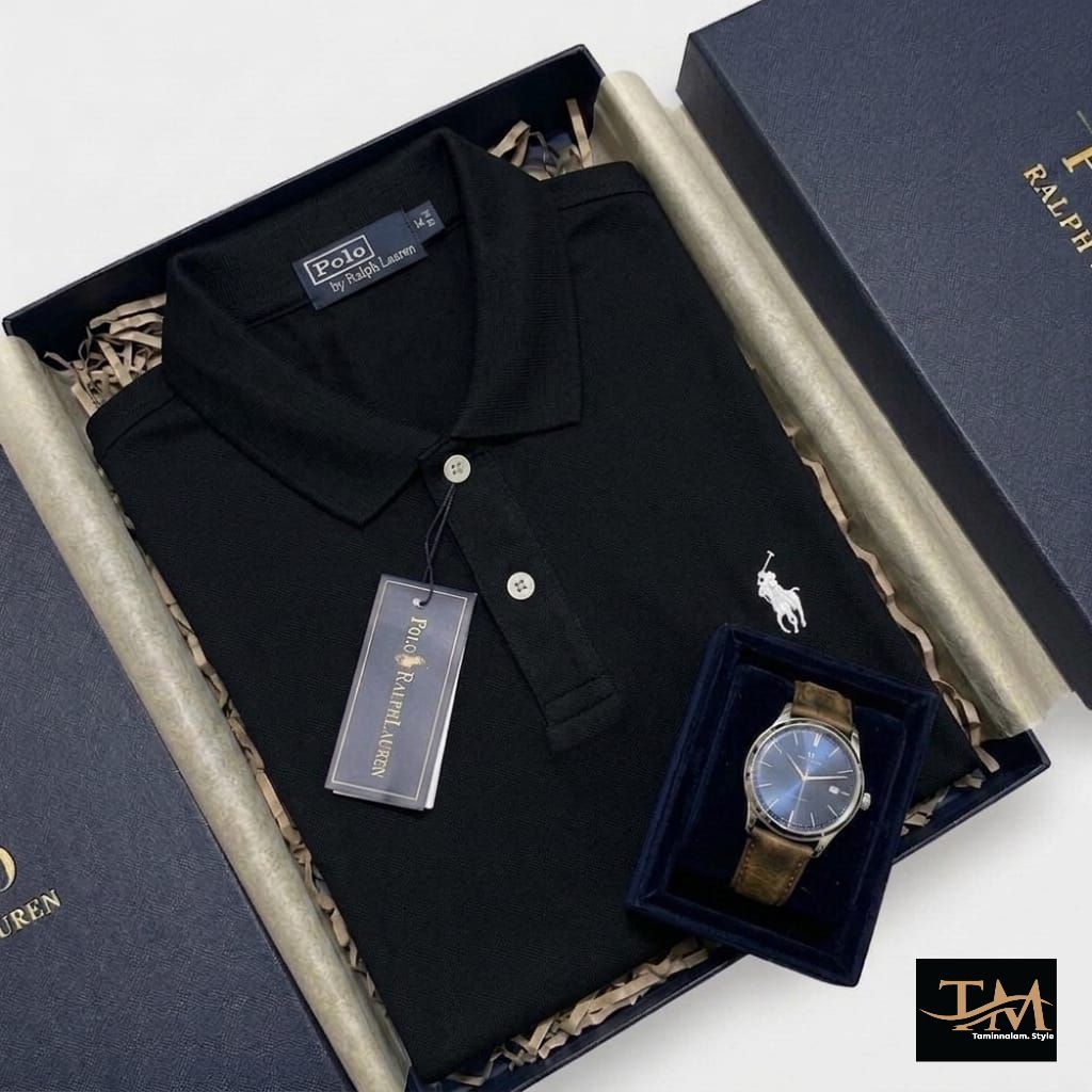 Koas Polos Pria / Baju Kaos Kerah Pria Branded /Koas Krah Polo Shirt Pria Premium HQ