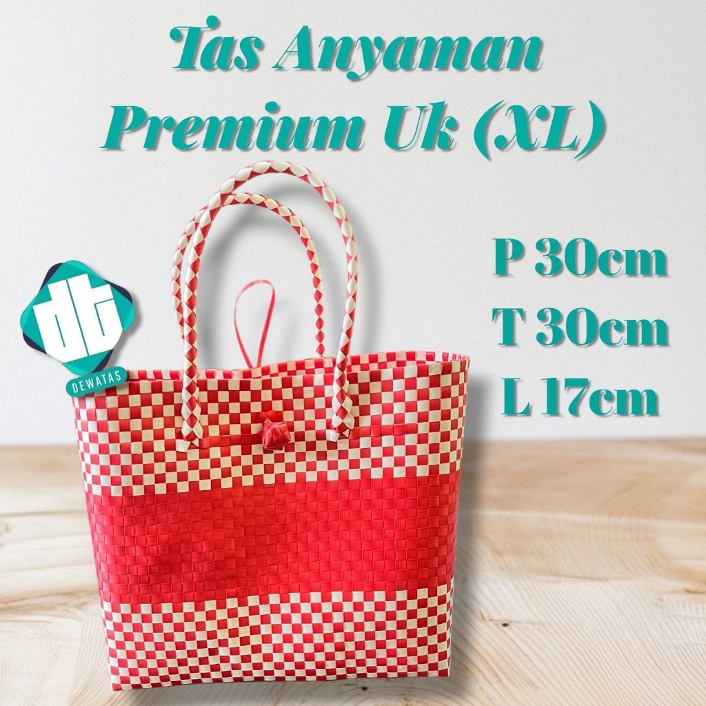 Tas Anyaman Premium Uk Jumbo Uk (XL)