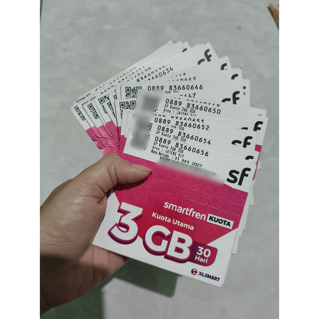 Kartu Perdana Smartfren 3GB