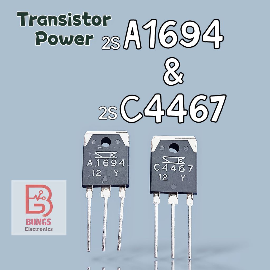 A1694 & C4467 Transistors Power Sanken