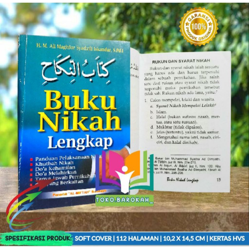 Kitabun Nikah Buku Nikah Lengkap