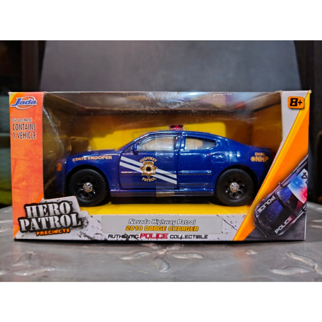 Diecast Jada 2010 Dodge Charger - Nevada Highway Patrol