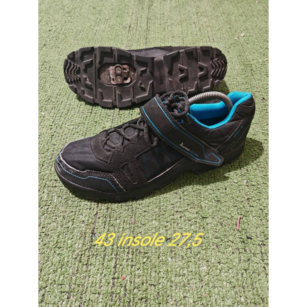 sepatu sepeda mtb s43 btwin