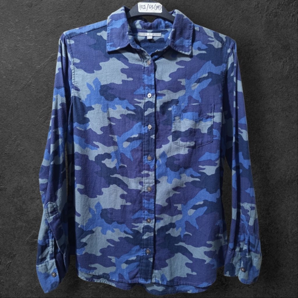 Baju/Kemeja Camo UNIQLO Original Unisex