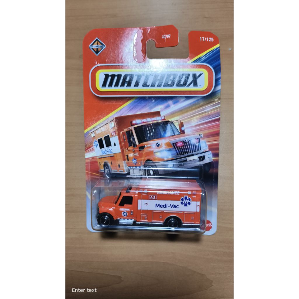 matchbox international terrastar orange