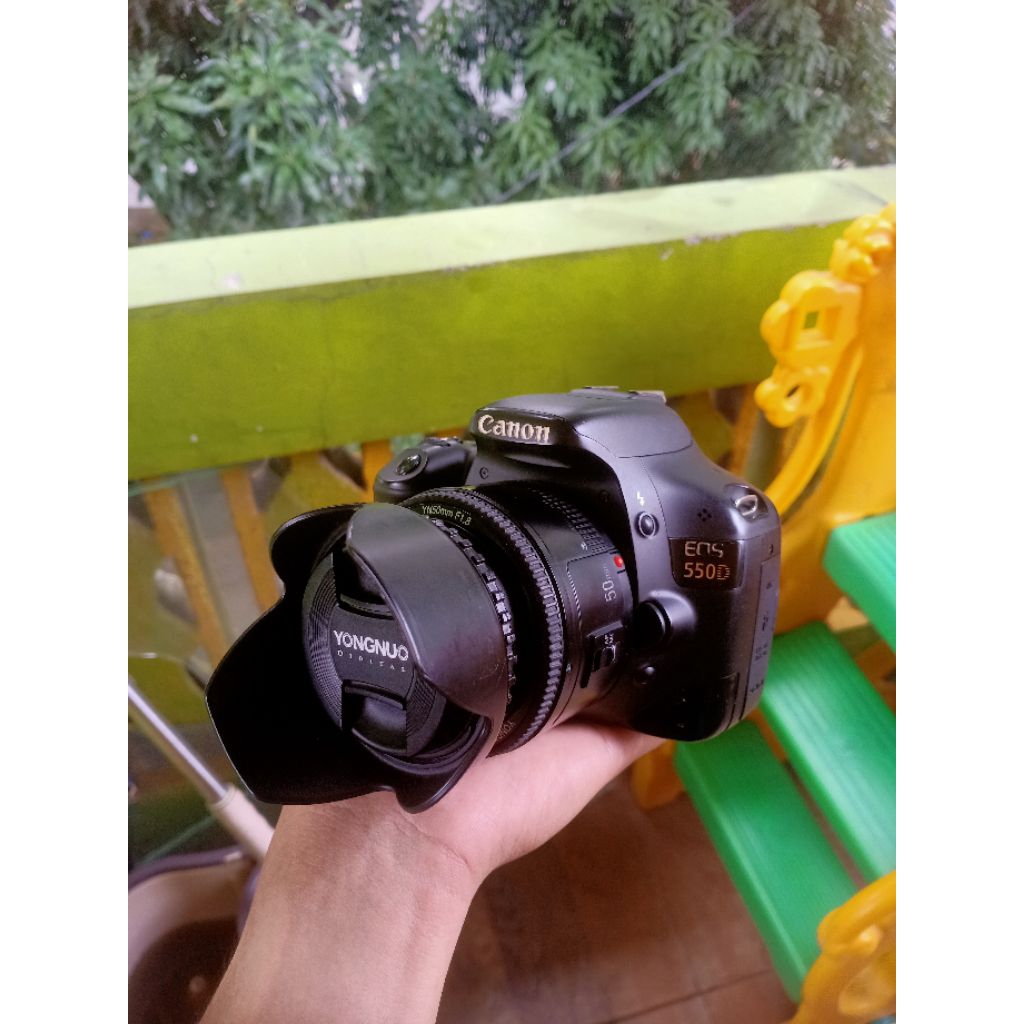 Canon 550D+Lensa fix Yn 550mm