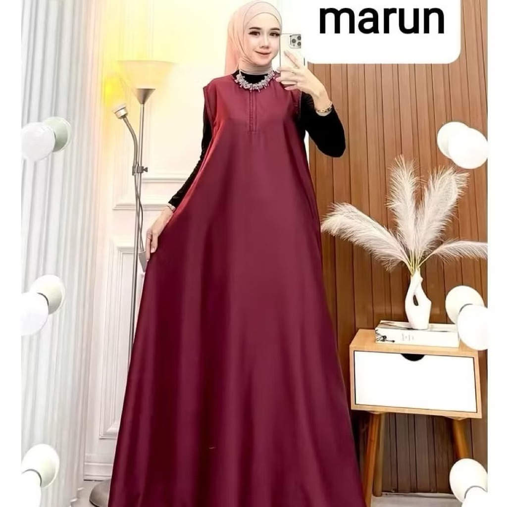 INNER DRESS TOYOBO // gamis busui tanpa lengan