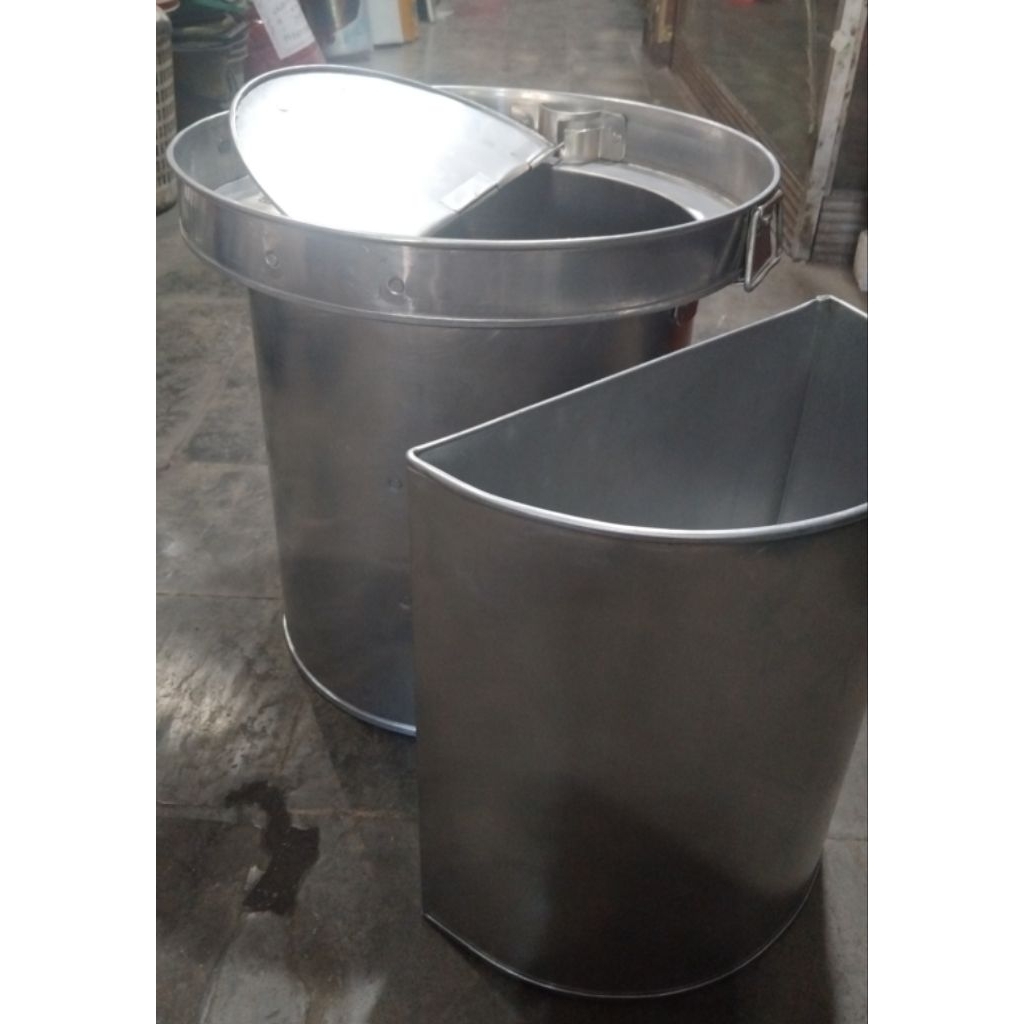Buleng.dandang baso sekat lepas.  alluminium diameter. 35 cm ,45 cm