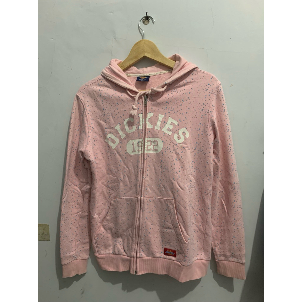 hoodie zipper dc dickies pink sz m (108-110*65)