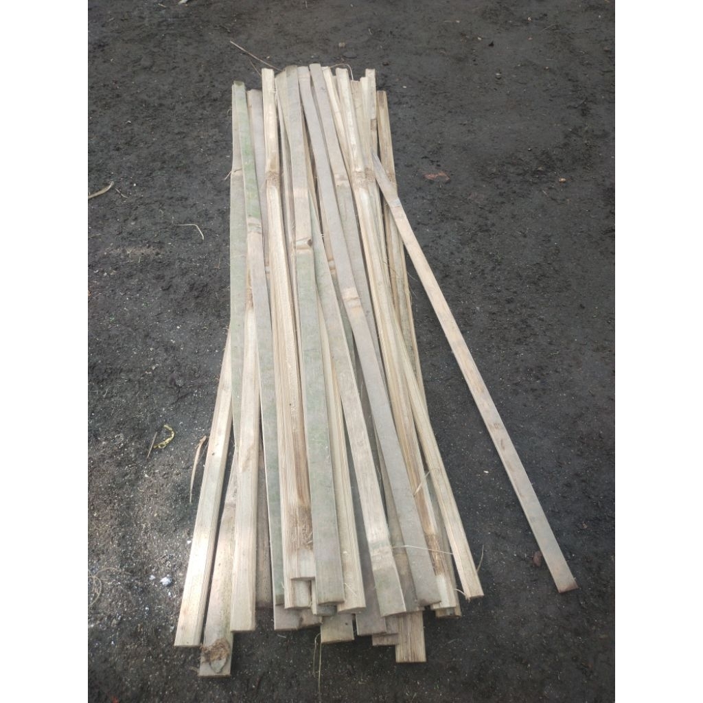 Bambu belah/pagar tanaman/cager tanaman/bambupagar