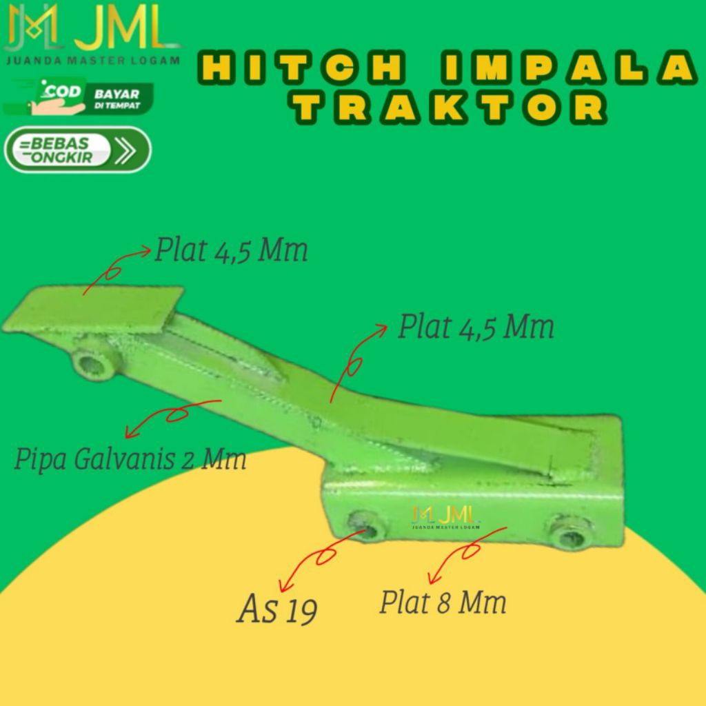 HIT 2 IMPALA QUICK / SIKON / PINGGIRAN / HITCH II IMPALA QUICK MESIN TRAKTOR / PENGIWO IWO BAJAK SAW