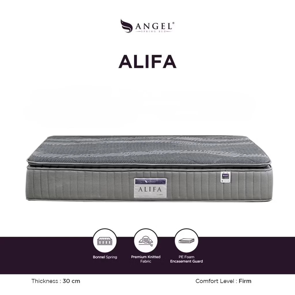 Kasur Springbed Angel Alifa PillowTop 180 x 200 cm