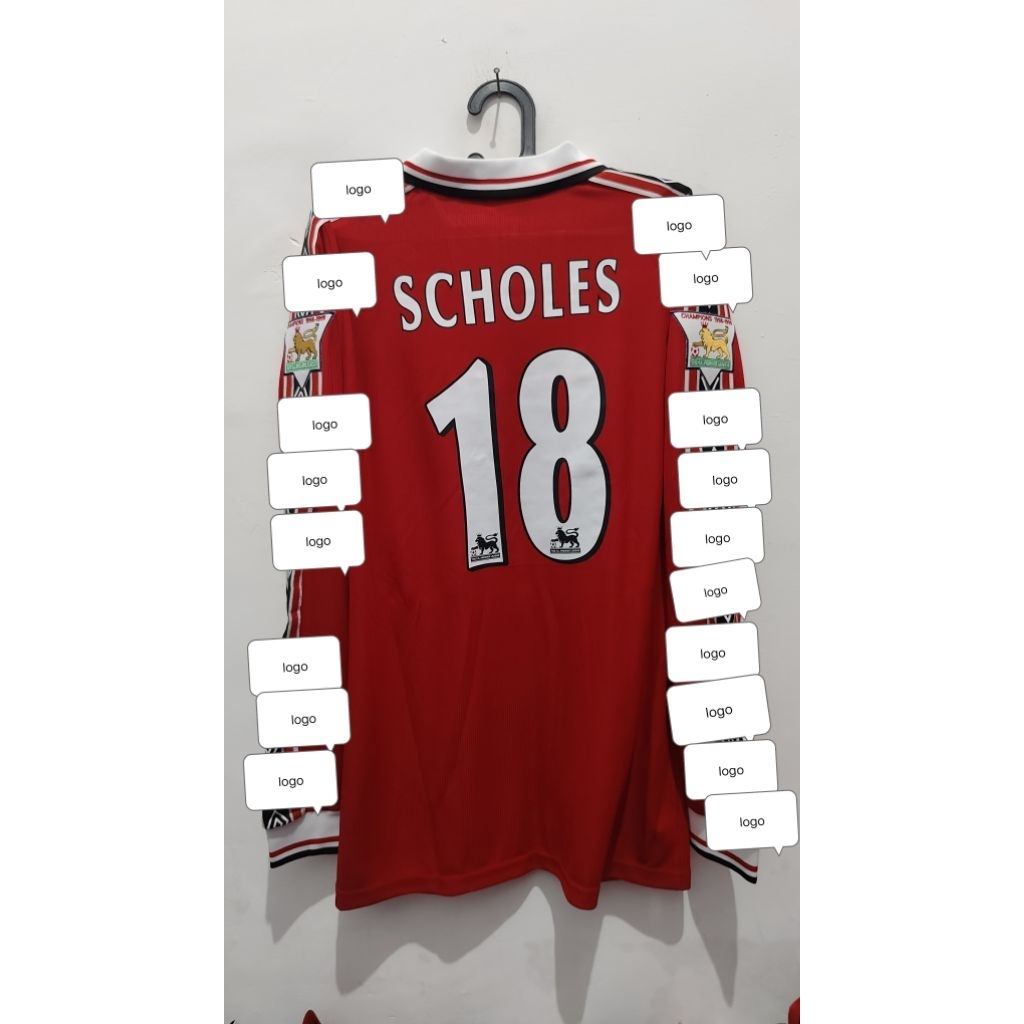 jersey retro Man_ch3st3r UTD Scholes XXL