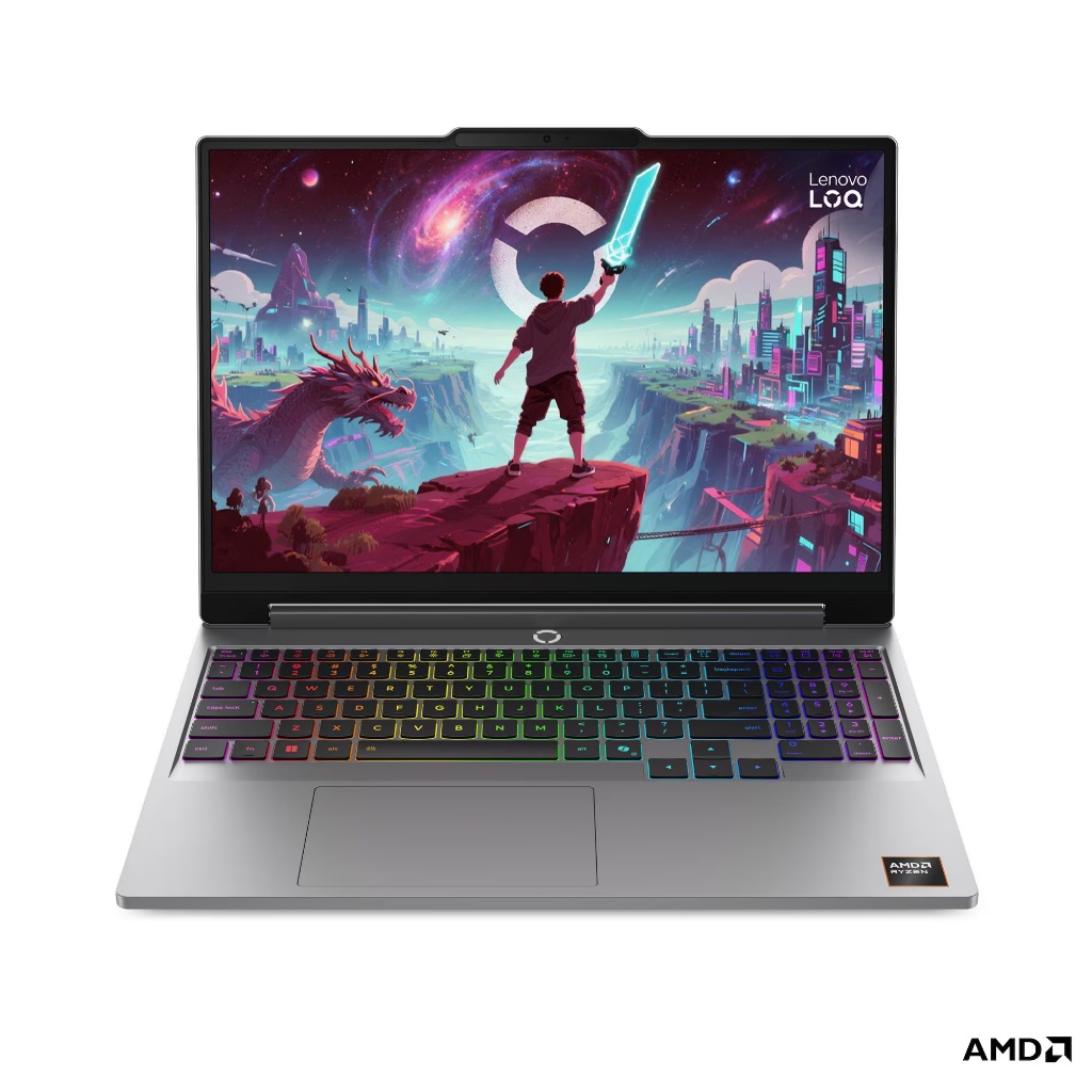 Lenovo LOQ 15ARP9 Laptop Gaming 15.6" FHD 144Hz, Ryzen 7, RTX 4060, 16GB RAM, 512GB SSD