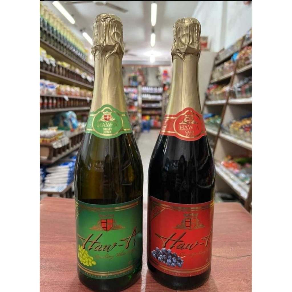 Haw a red Sparkling Red Grape / White Grape 750ml