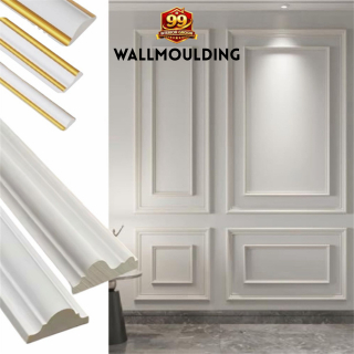 PROMO!! WallMoulding Premium Quality | Wainscoting Dinding Profil | 290CM
