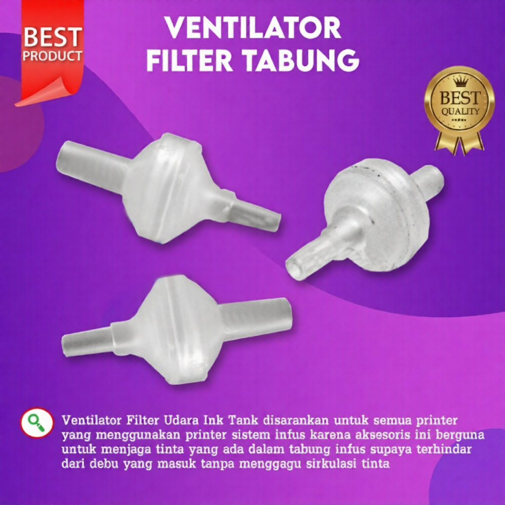 FixPrint Ventilator Filter Tabung