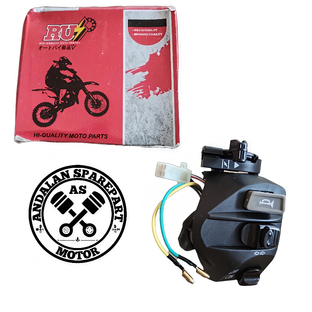 Saklar Lampu Motor Handle Switch JUPITER MX Jupiter Z New MIO Kiri Kanan Rui BMB
