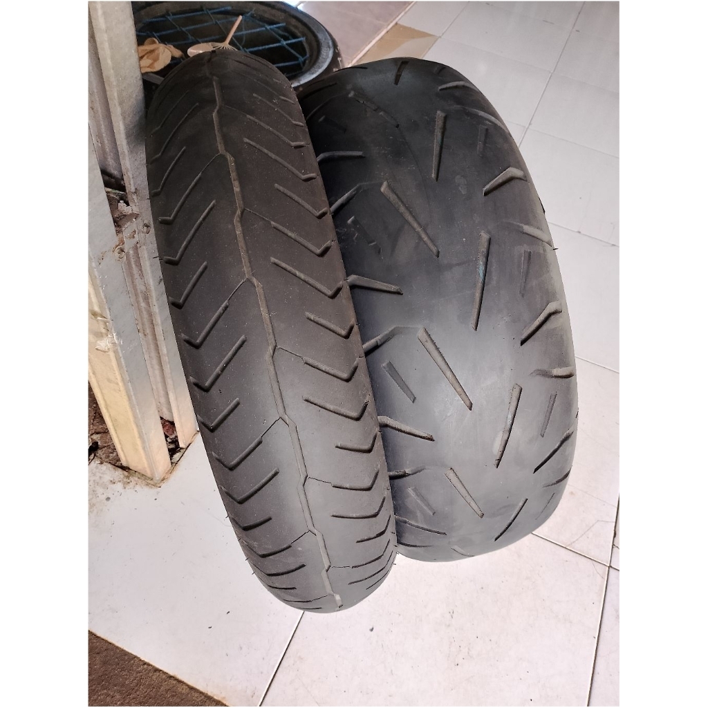ban moge depan belakang Honda goldwing 200/55-16 120/80-18 merk brigestone exedra