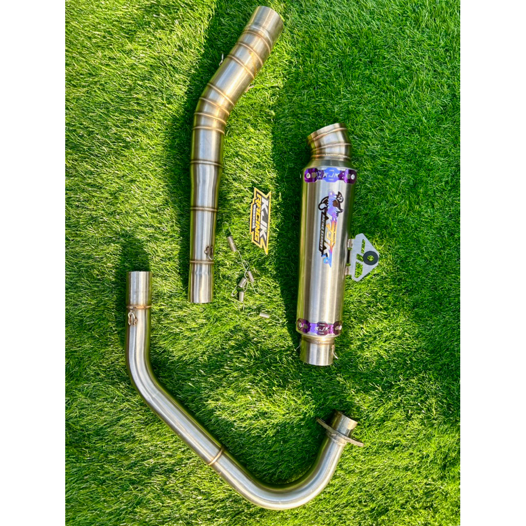 KNALPOT DOS KOMPETISI P25 ALA ORIGINAL CB GL MP TIGER VERZA VIXION BYSON SCORPIO