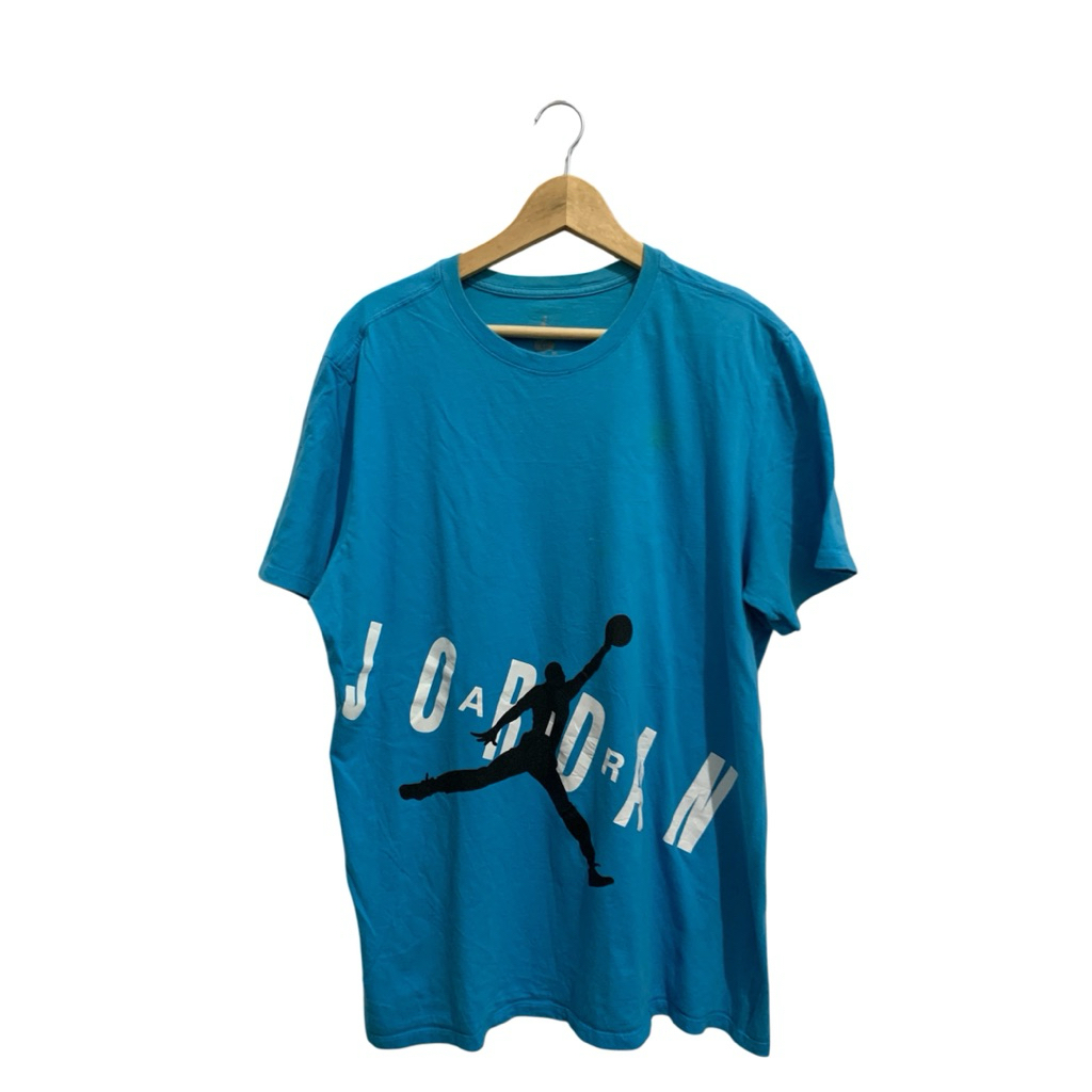 kaos t-shirt jordi biru sz XL (123-125*73)