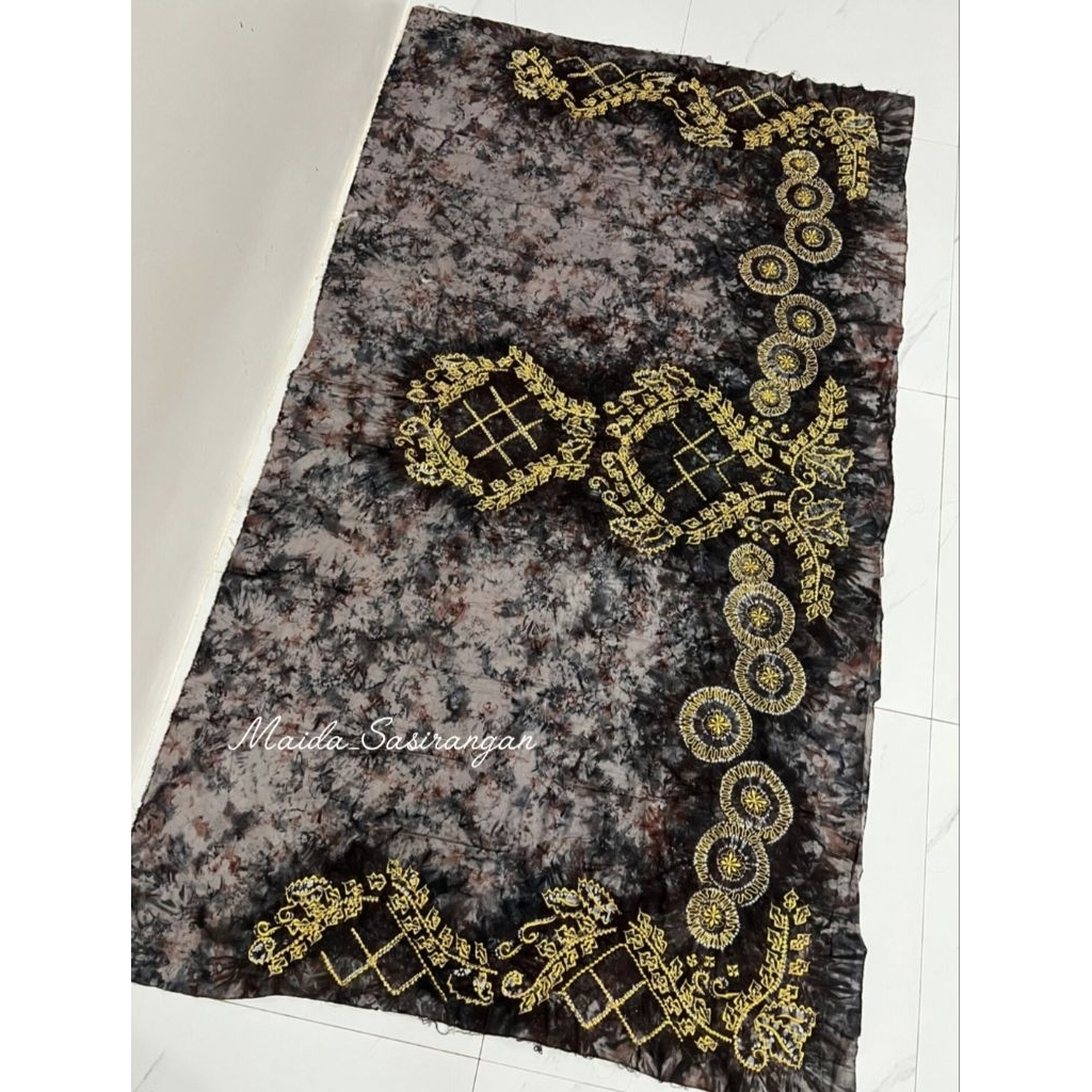Kain Sasirangan Bordir