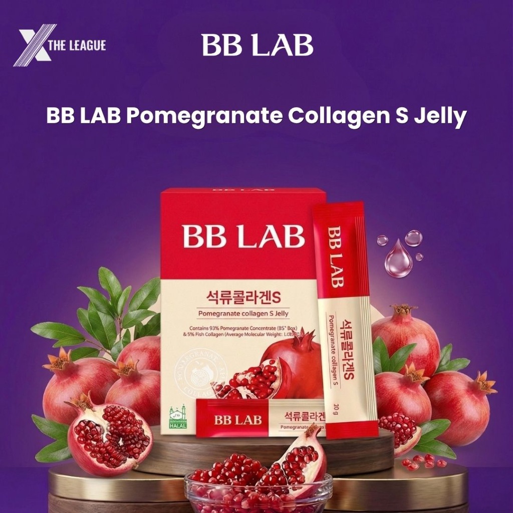 BB LAB Pomegranate Collagen S Jelly Halal (14 Sticks)